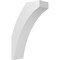 Ekena Millwork 5 1/2-in. W x 14-in. D x 22-in. H Thorton Architectural Grade PVC Knee Brace BRCP055X14X22THR - alternate 1